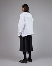 BOTTA | White Pleat Stripes