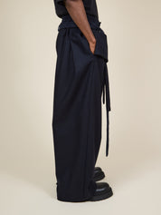 KHOLONG | Navy Chalk's Wool