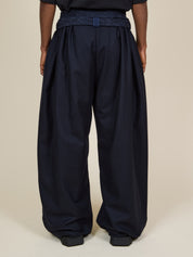 KHOLONG | Navy Chalk's Wool