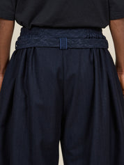 KHOLONG | Navy Chalk's Wool