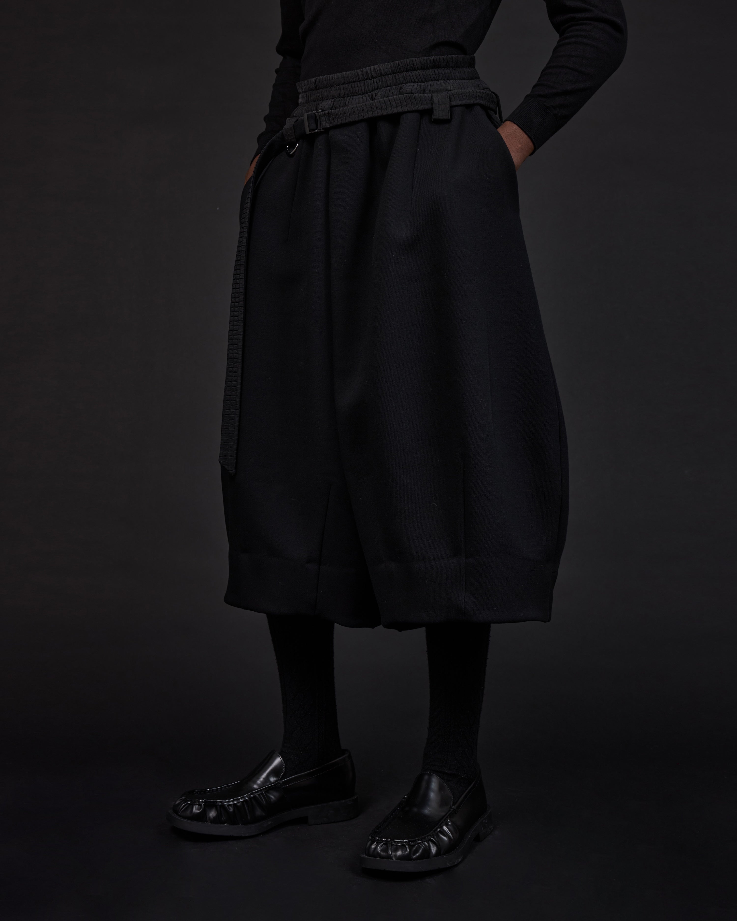 JORDA | Black Poly Wool