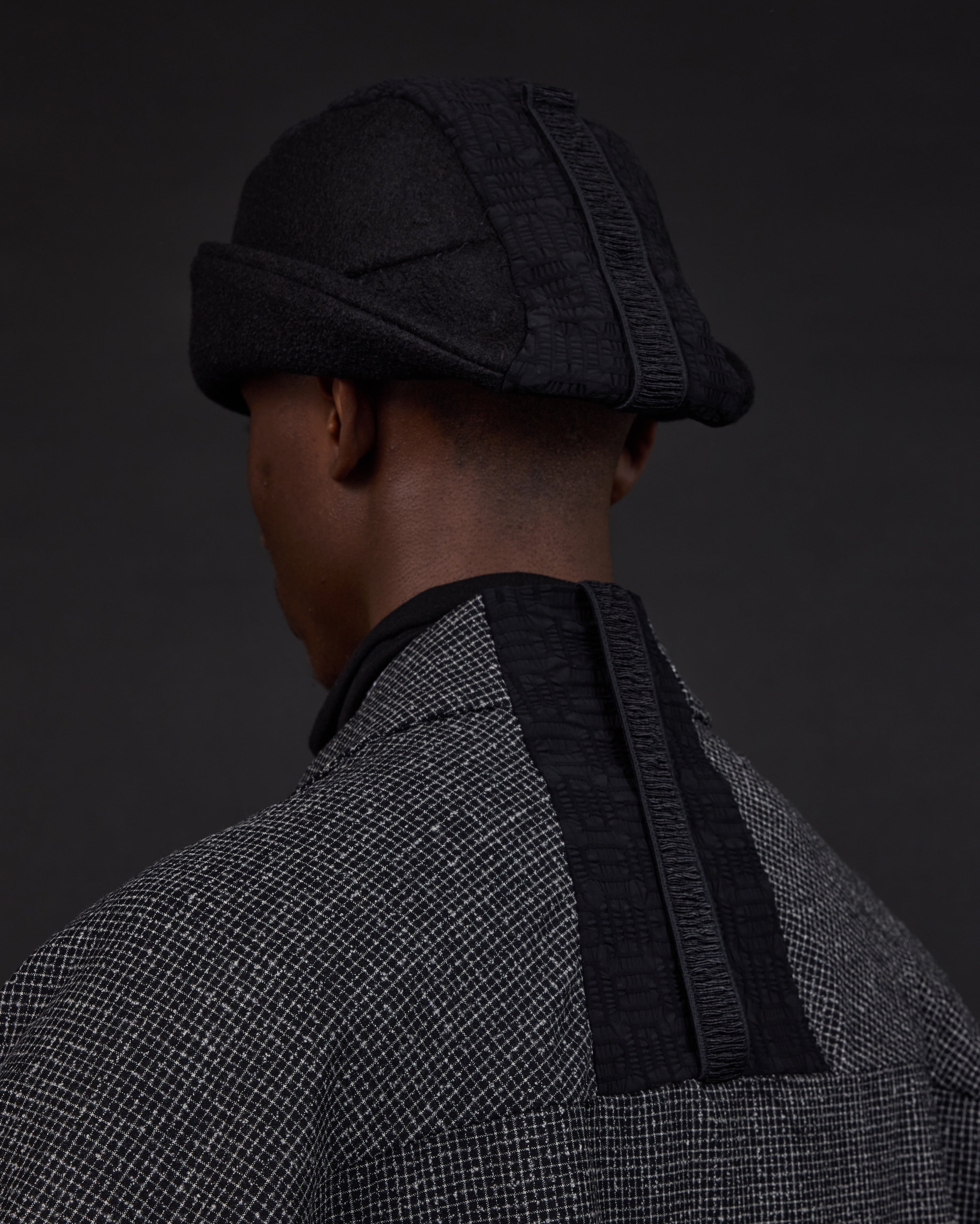LOVHAT | Black Boilwool