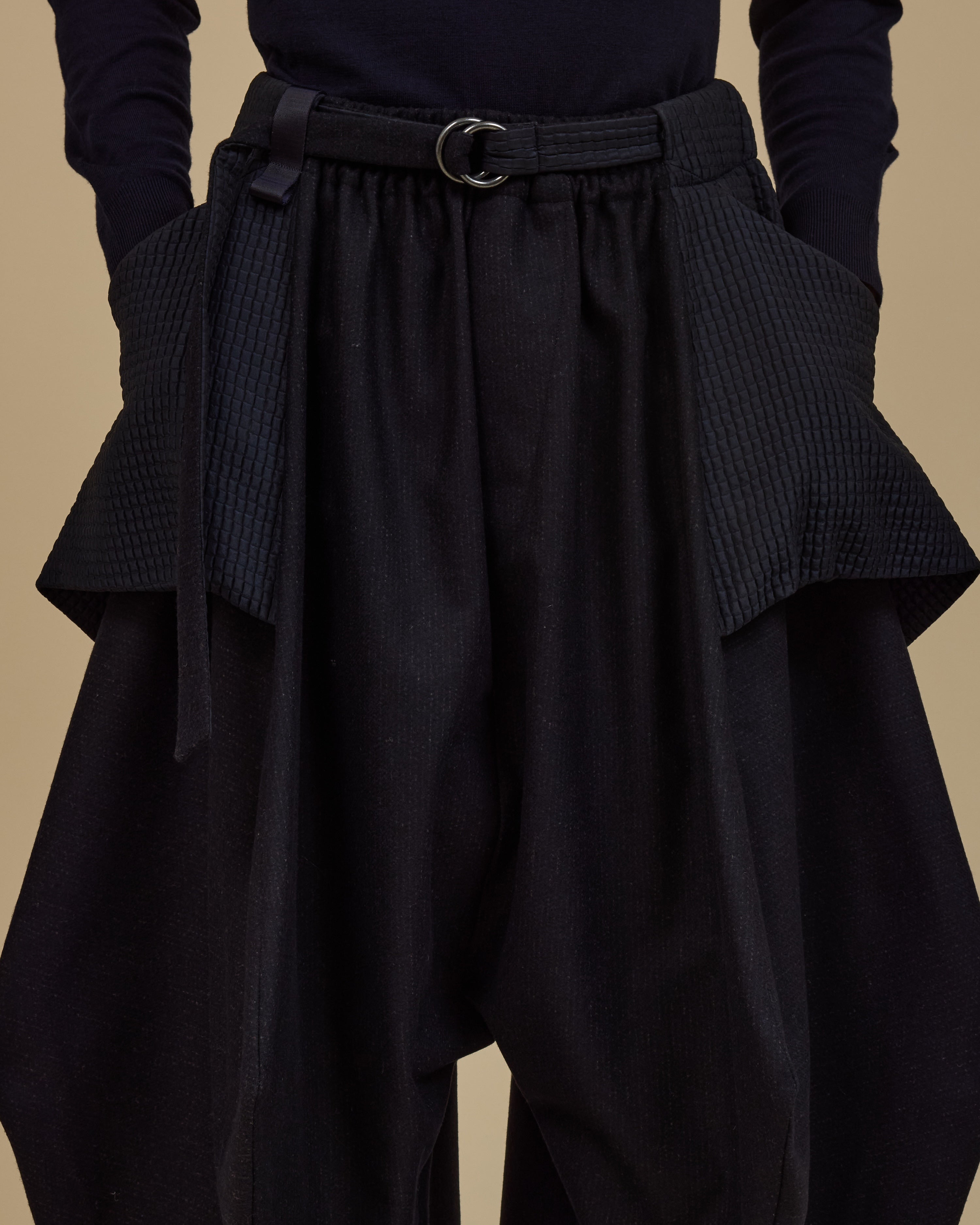 SHALWOR | Navy Pin’s Wool