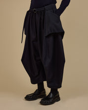 SHALWOR | Navy Pin’s Wool