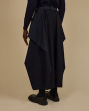SHALWOR | Navy Pin’s Wool