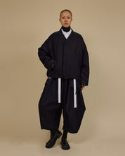 SHALWOR | Navy Pin’s Wool