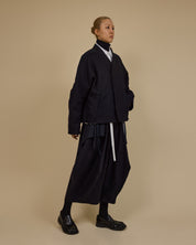 SHALWOR | Navy Pin’s Wool