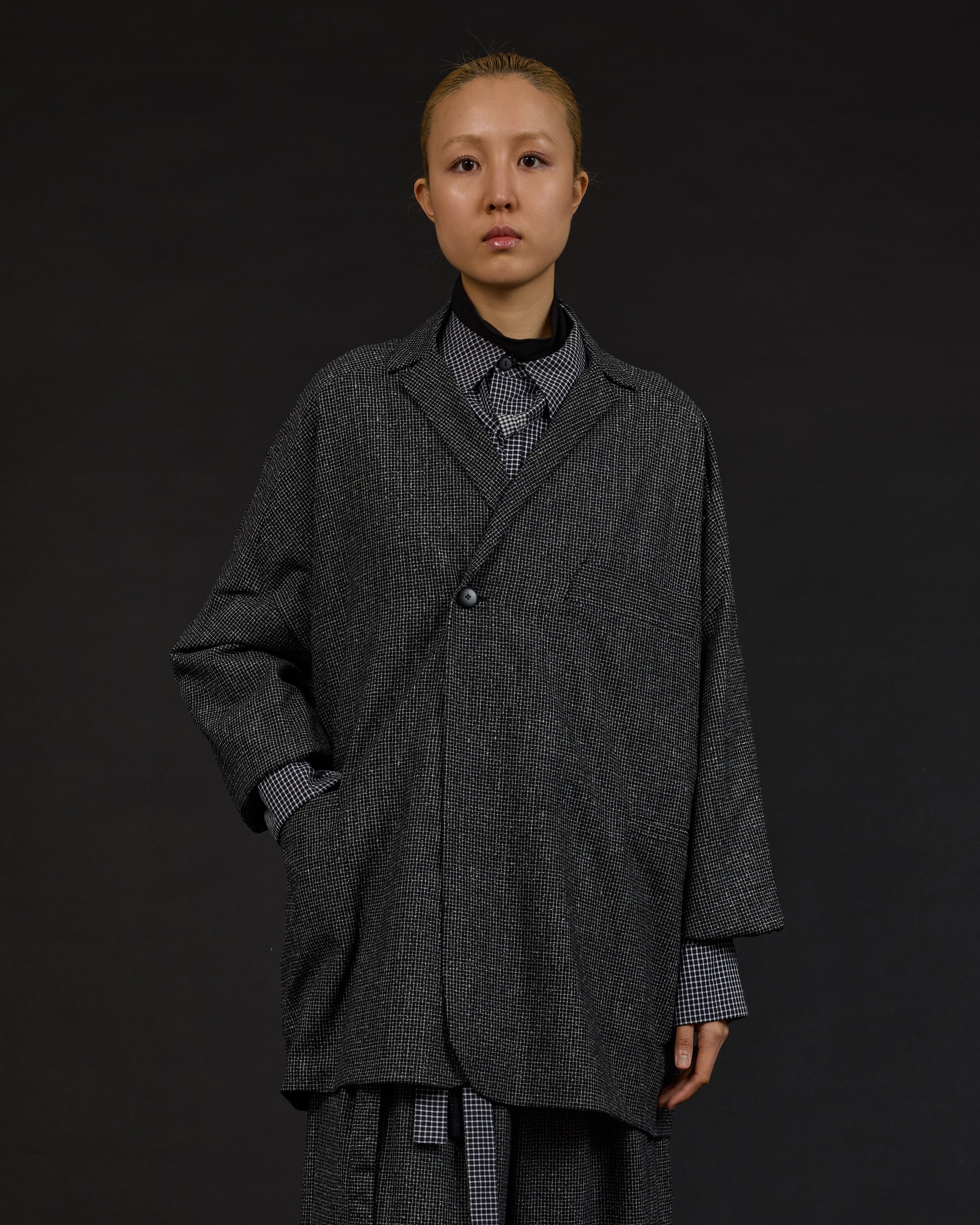 BAKOR | B&W Marble Checks