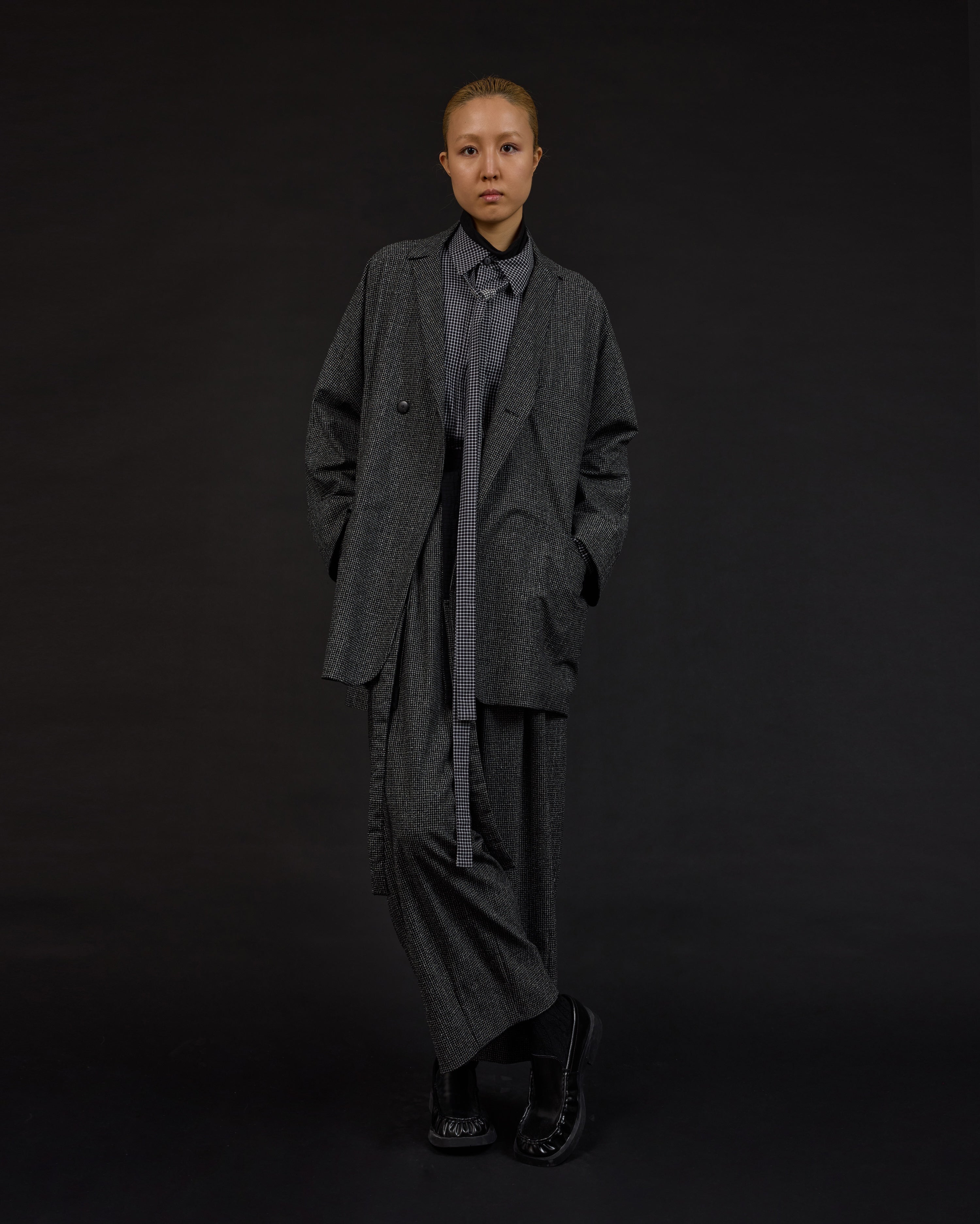 BAKOR | B&W Marble Checks