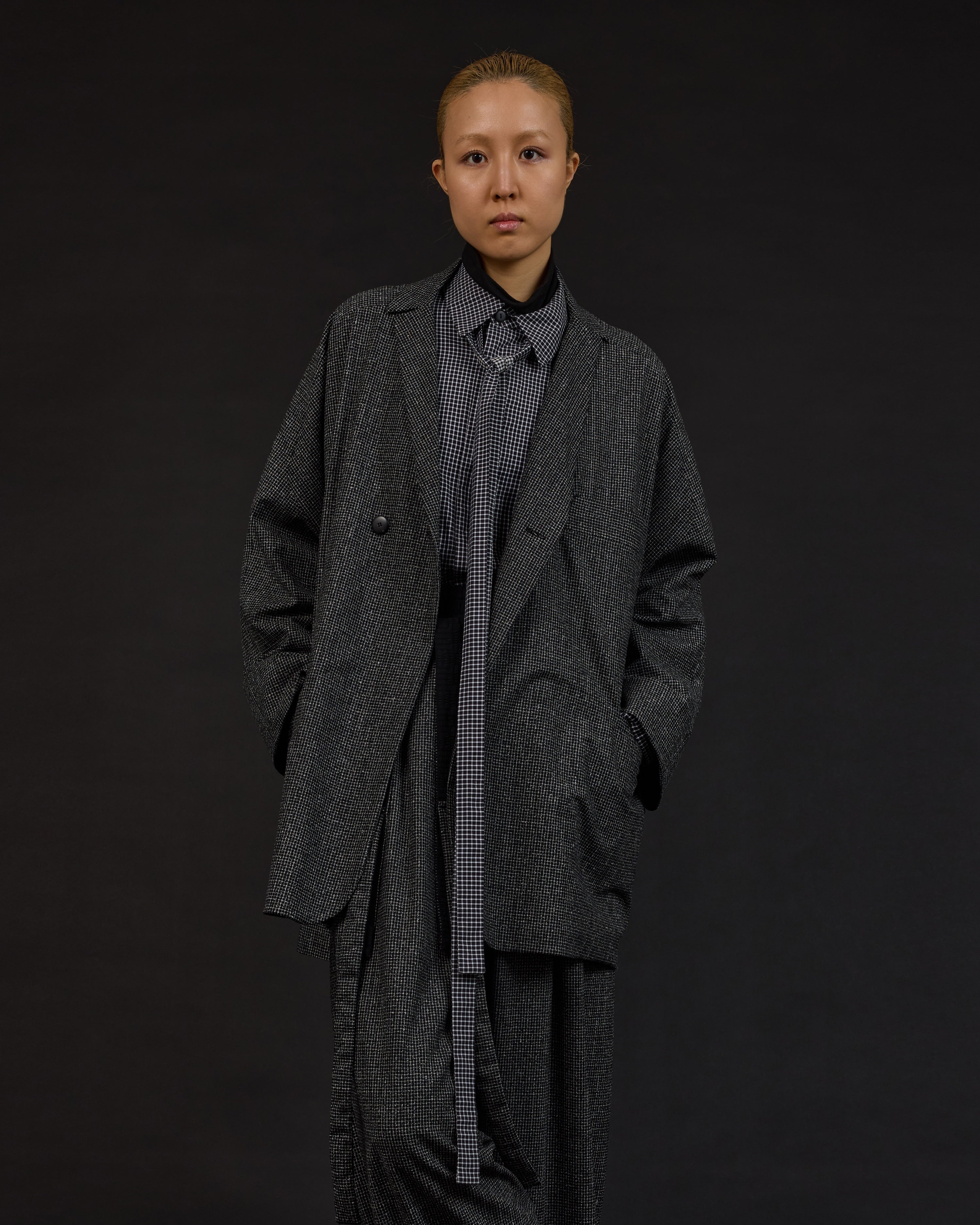 BAKOR | B&W Marble Checks