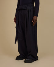 KHOLONG | Navy Chalk's Wool