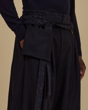 KHOLONG | Navy Chalk's Wool