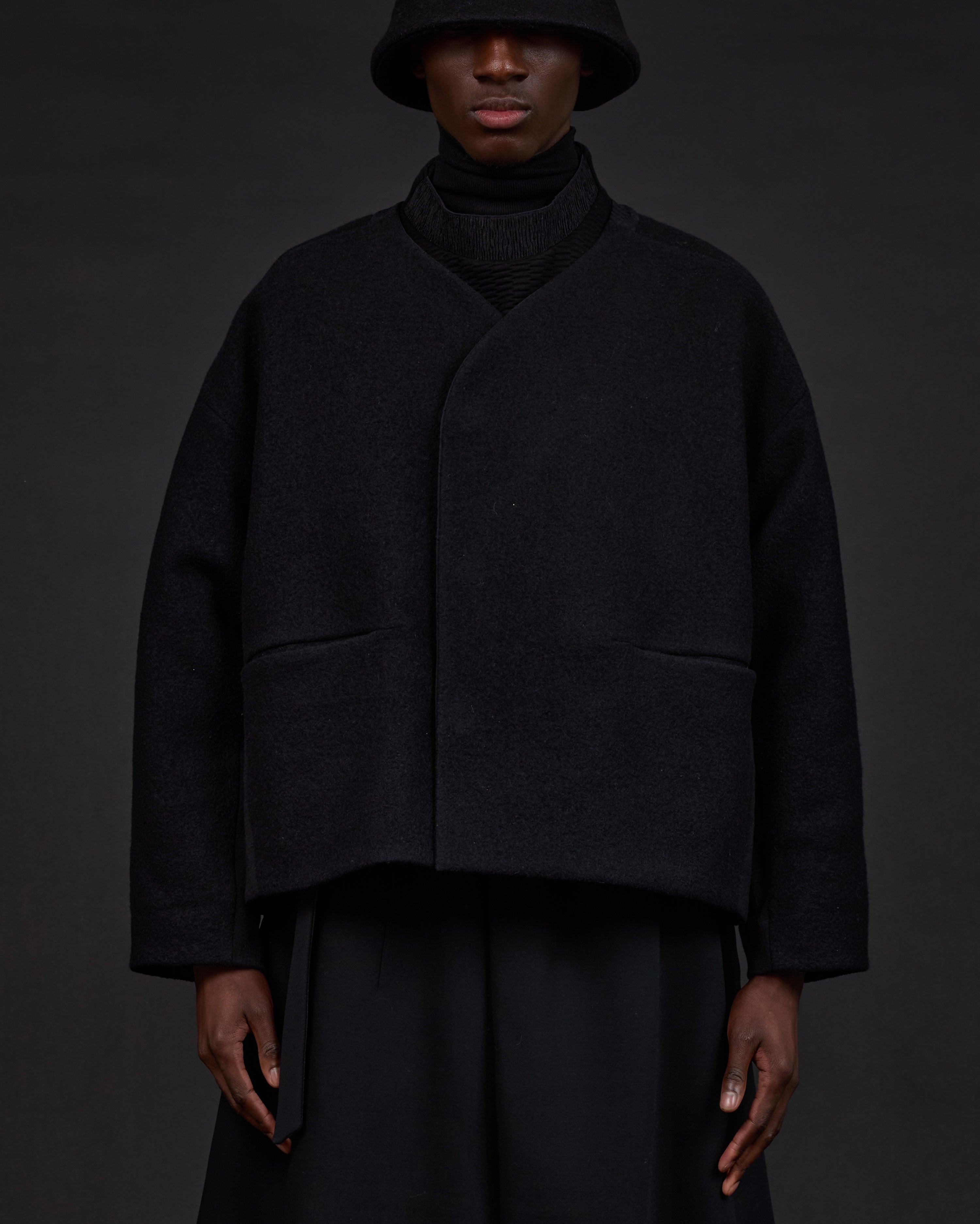 LLOVER | Black Boilpera Wool