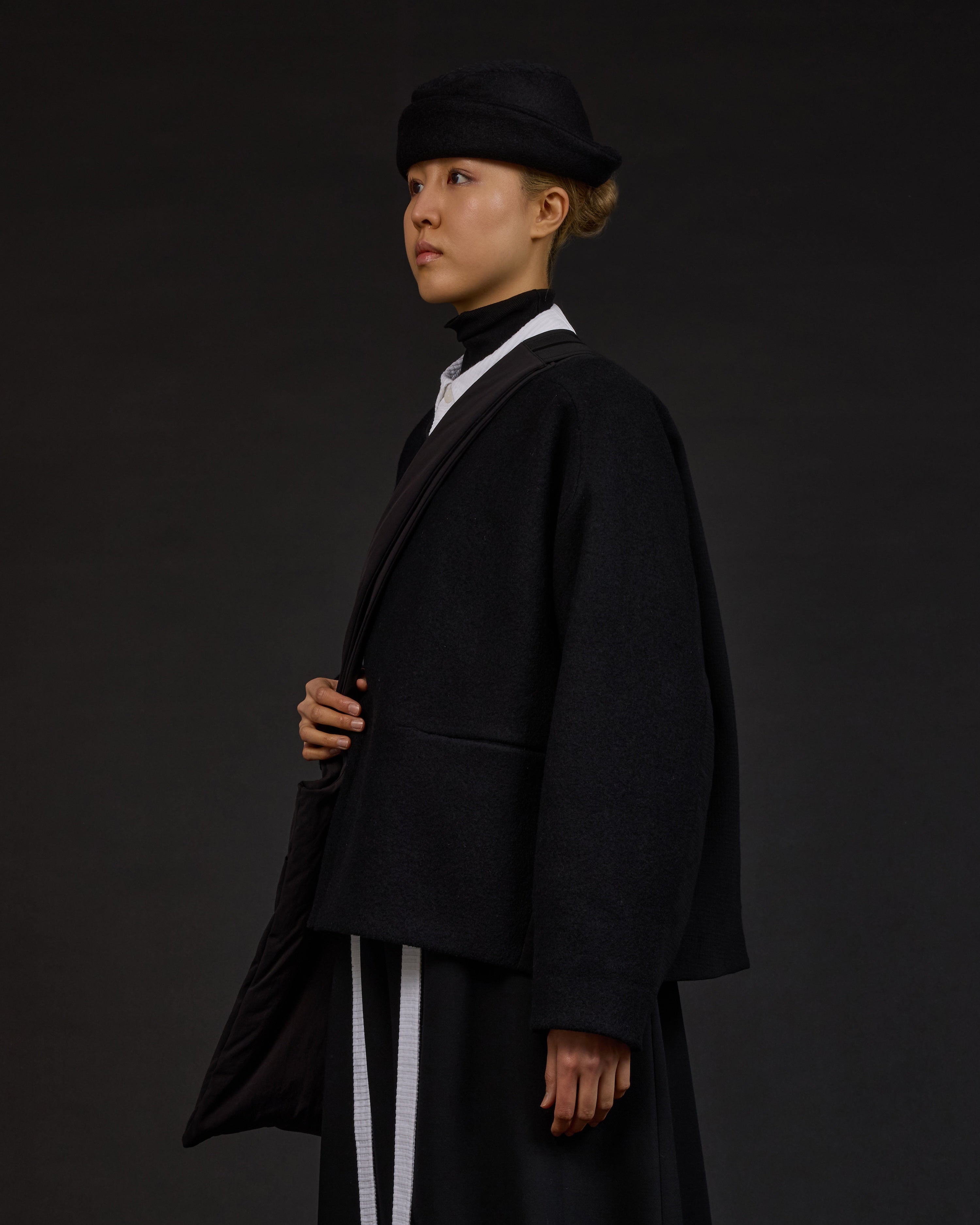 LLOVER | Black Boilpera Wool