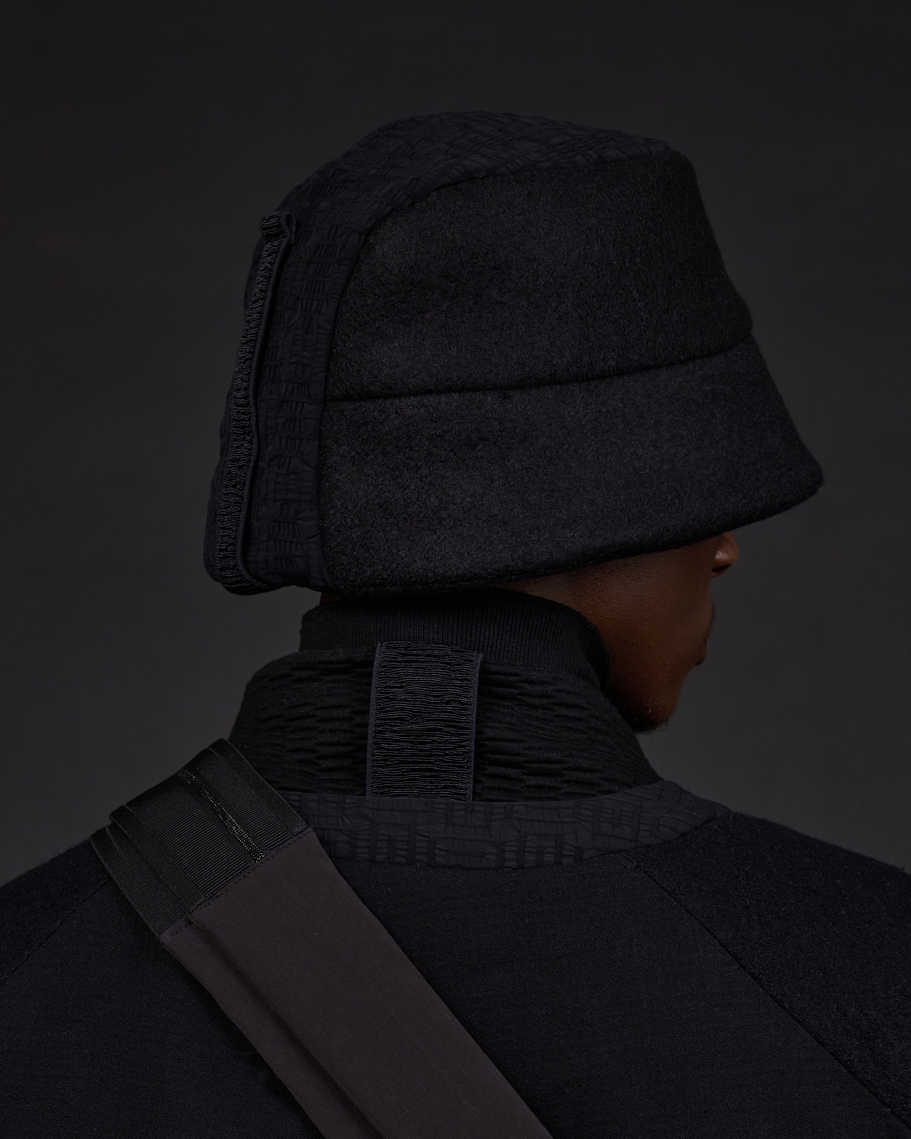 LOVHAT | Black Boilwool