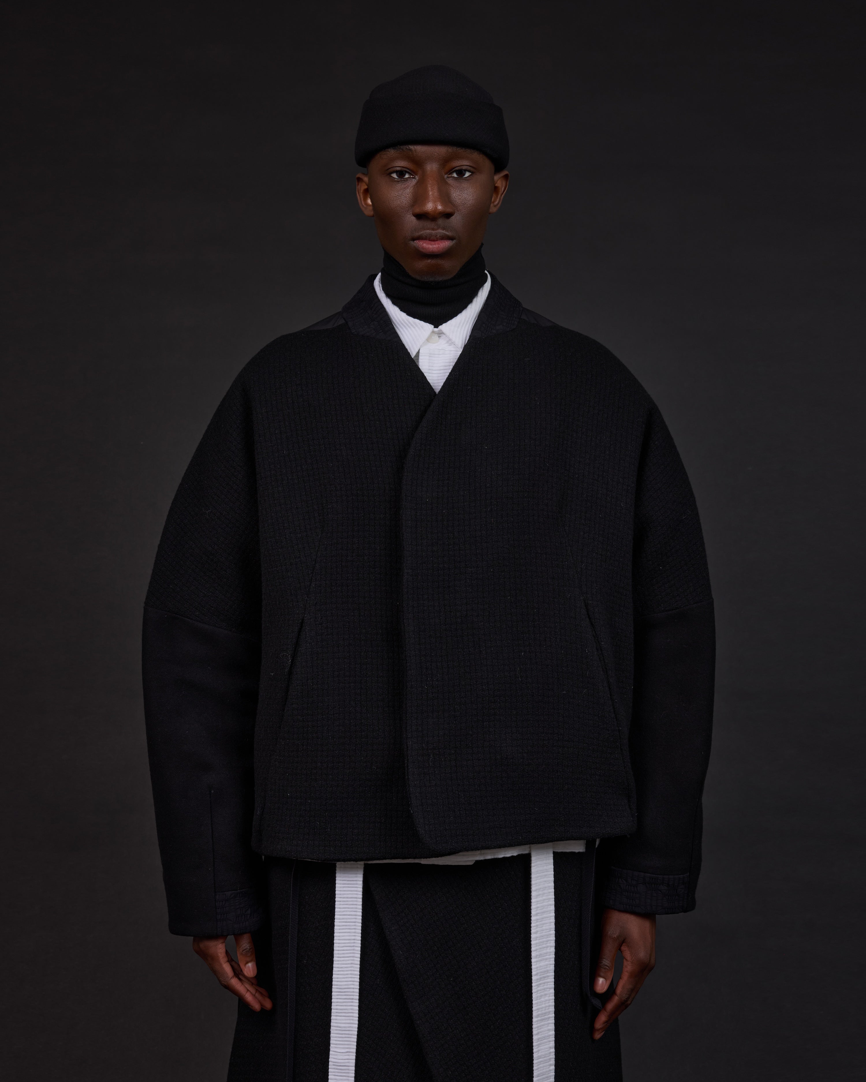 BOMBEO | Black Plait Wool