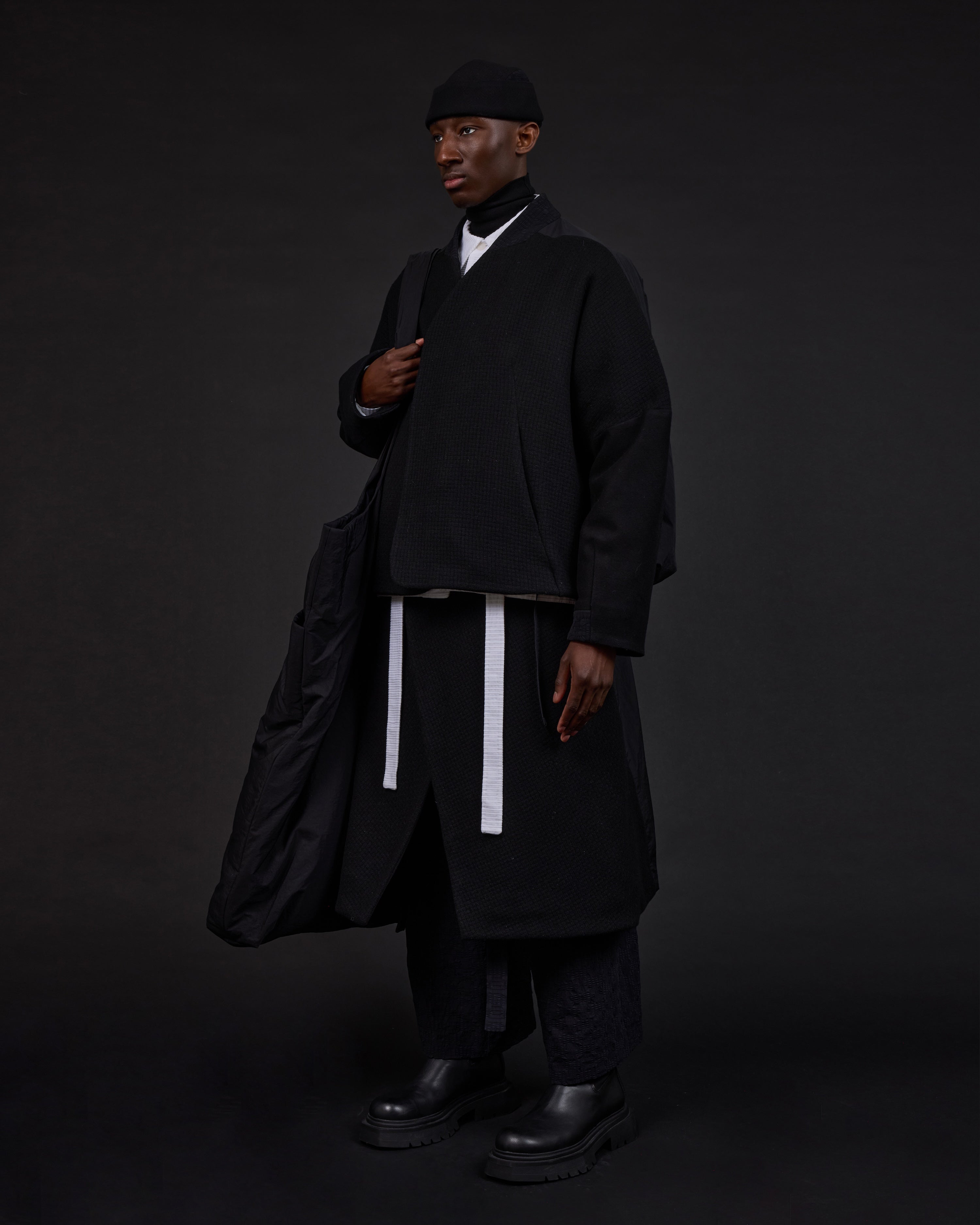 BOMBEO | Black Plait Wool