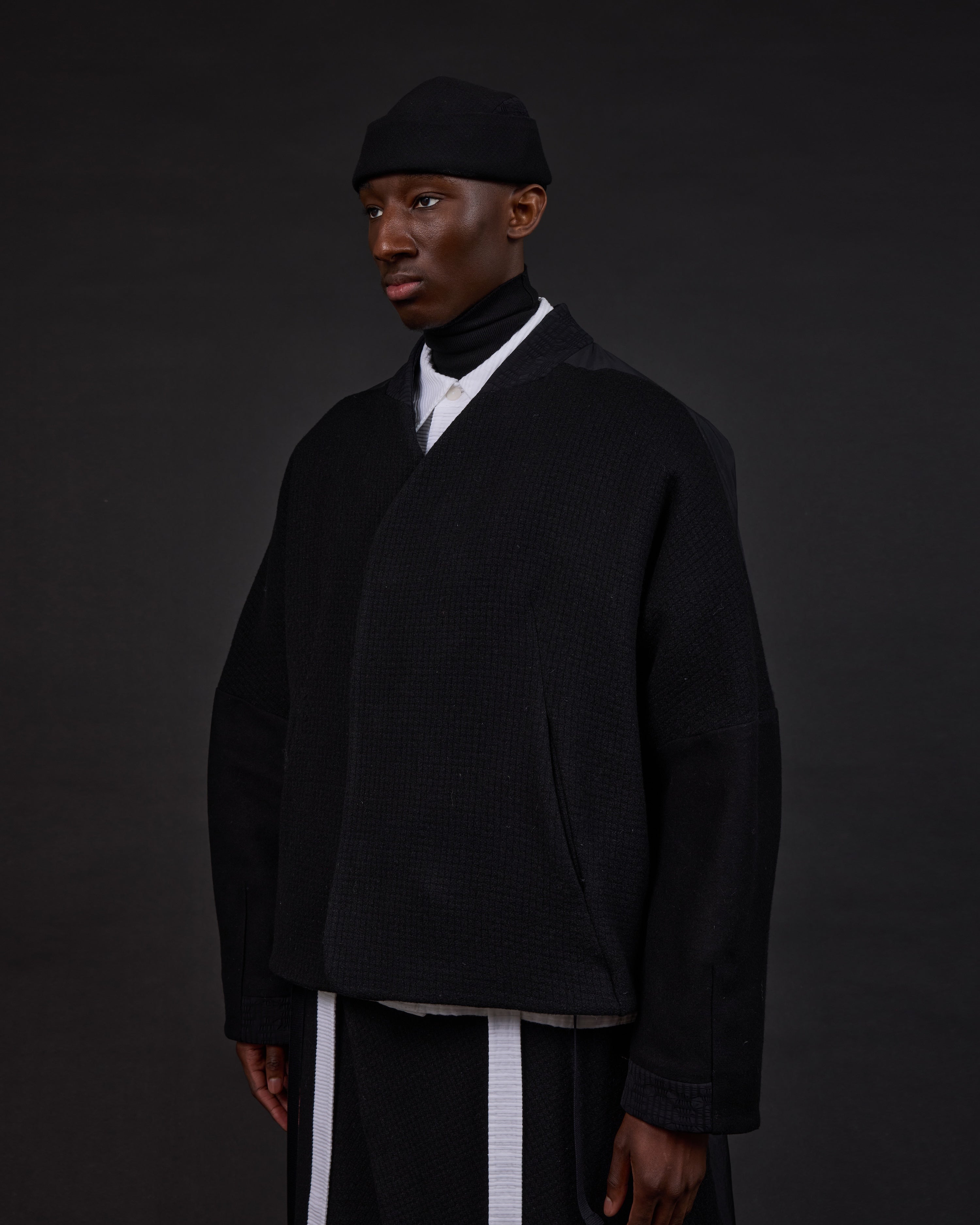 BOMBEO | Black Plait Wool