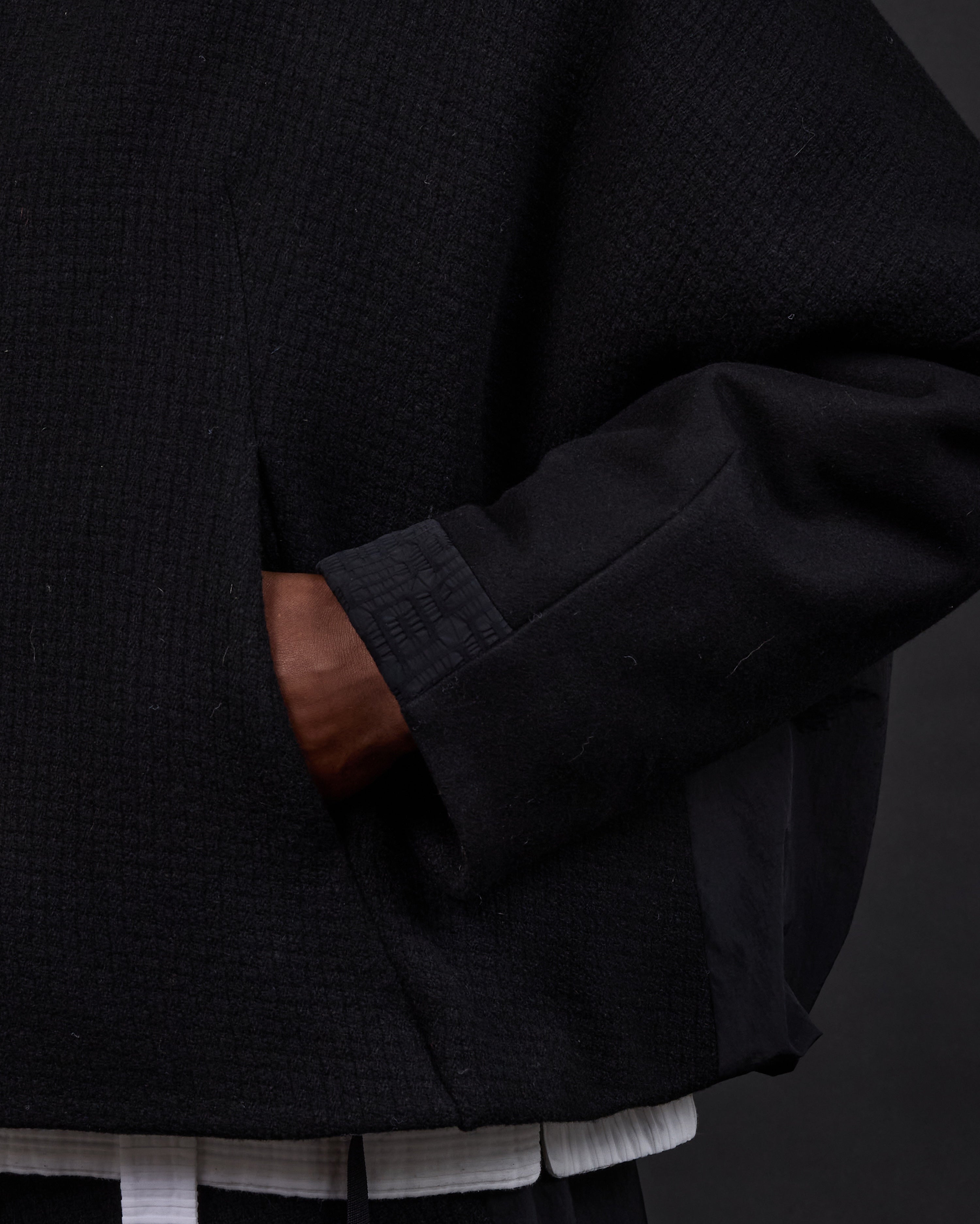 BOMBEO | Black Plait Wool