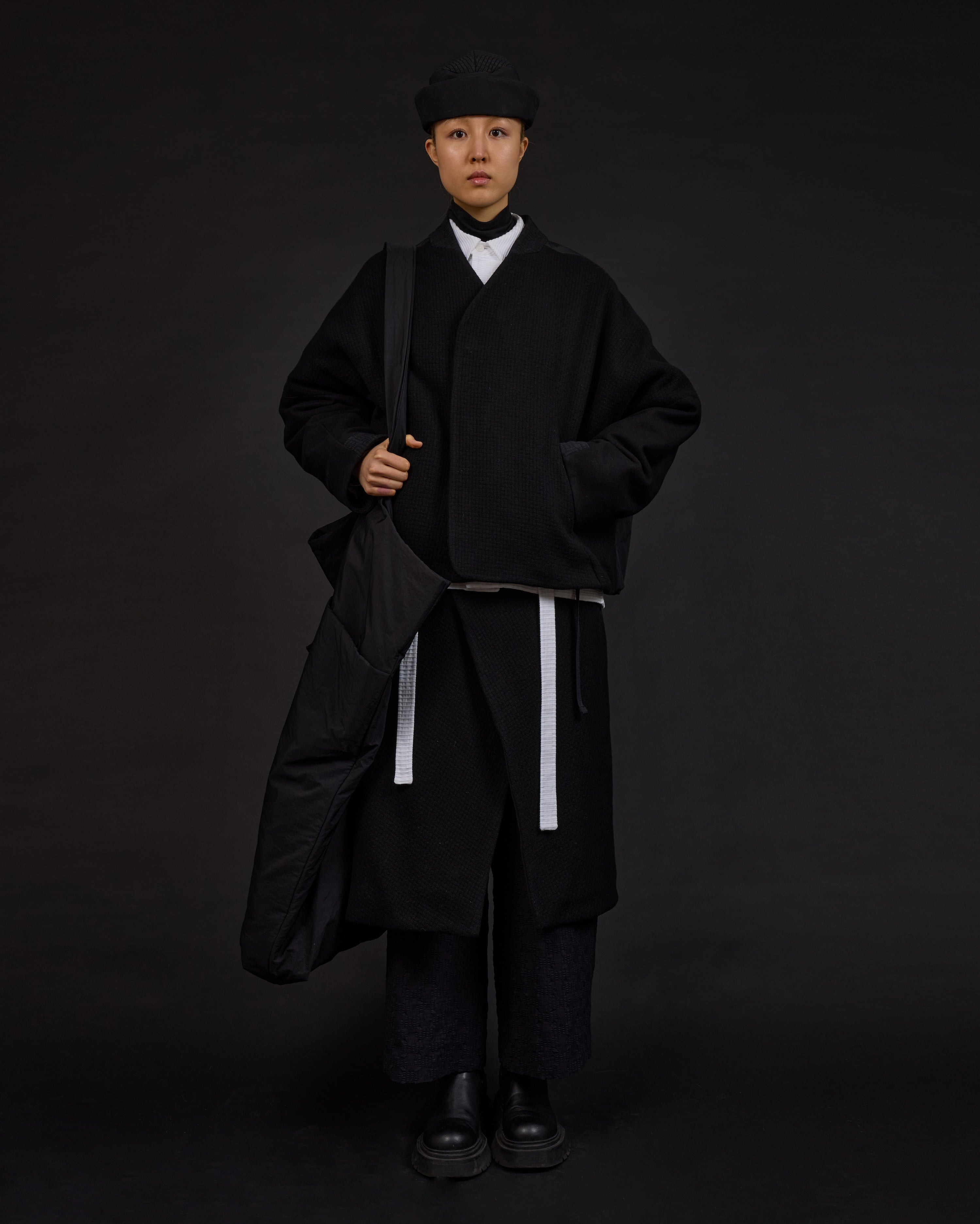 BOMBEO | Black Plait Wool